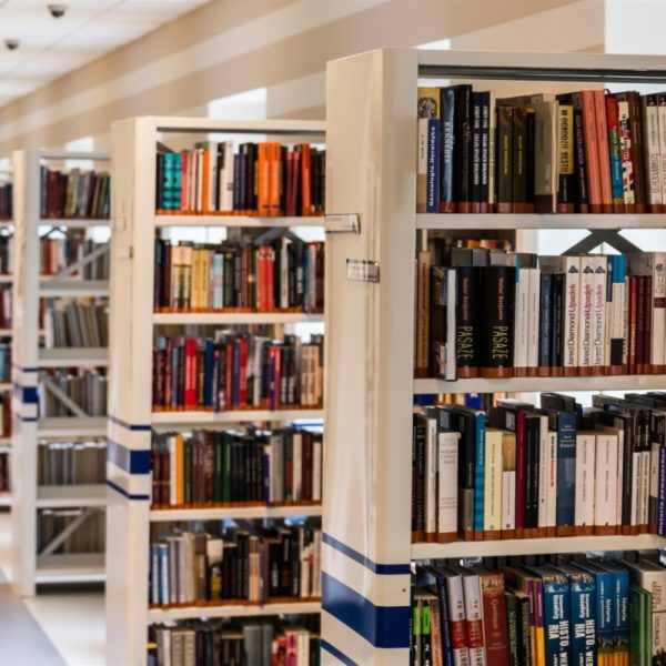 bookshop shelves